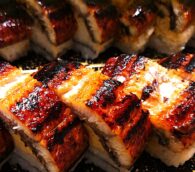 焼きうなぎ押し鮨